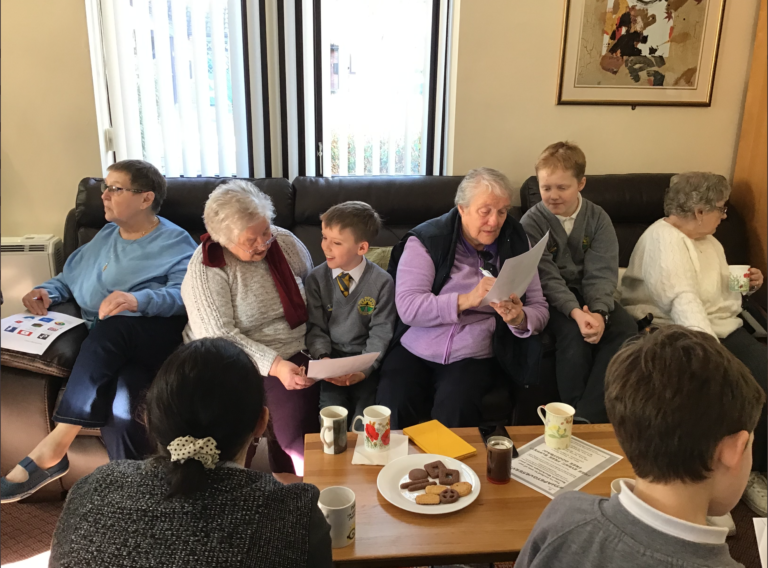 Digital Heroes helping care home residents