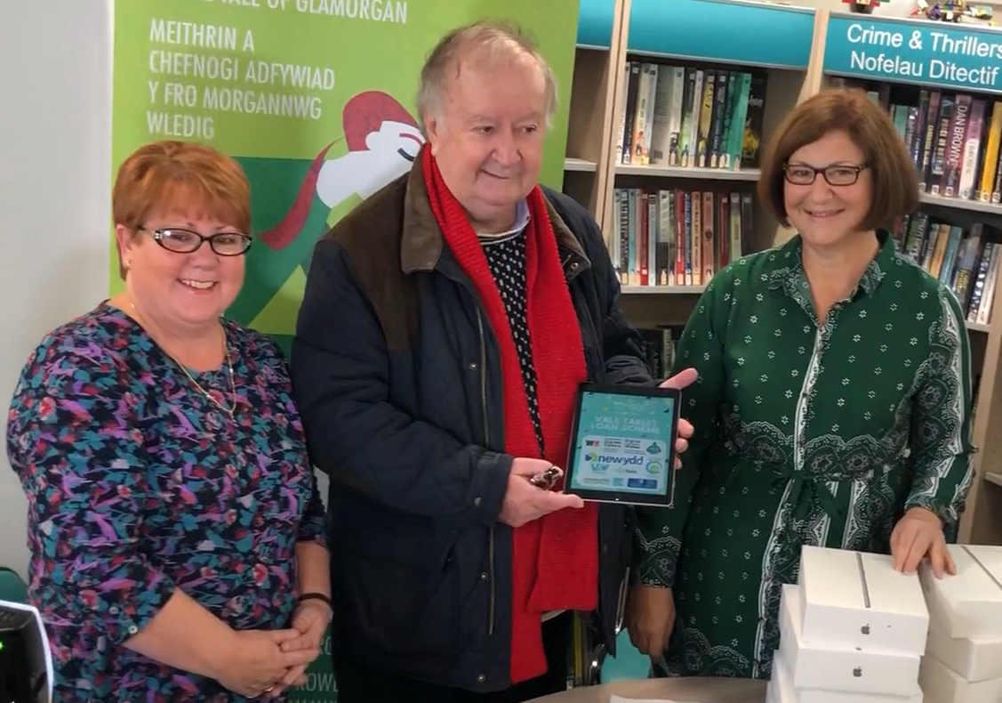 Vale Tablet Loan Scheme launch